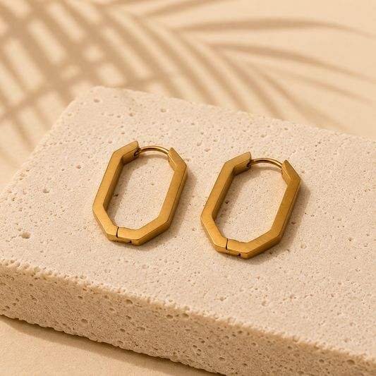 Boucles d'oreille Géo