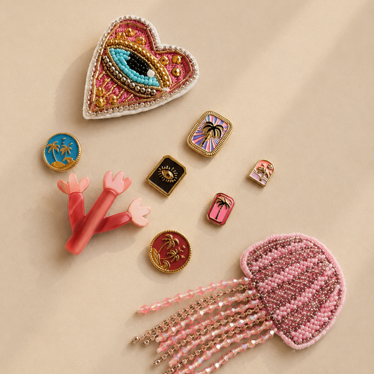 Broche Medusa