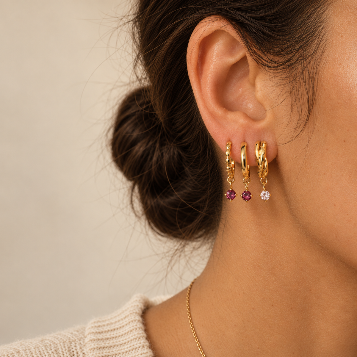 Boucles d'oreilles Mirage